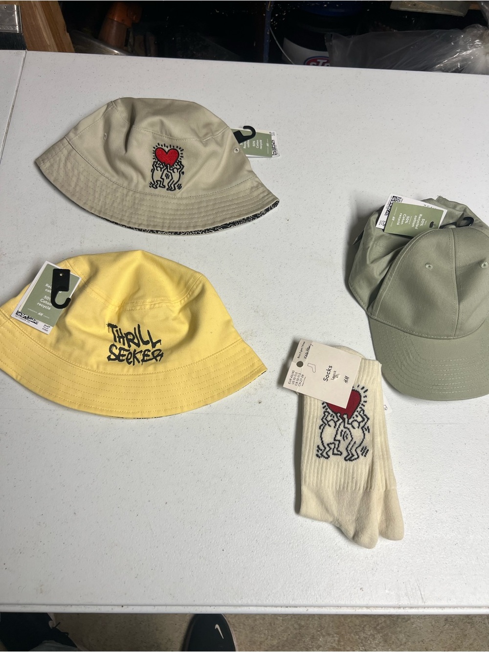 Kids Thrill Seeker Yellow Bucket Hat - Casual Sun Hat
